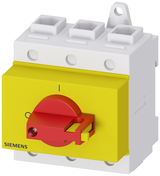 SENTRON, 3LD switch disconnector, emergency stop switch, 3-pole, Iu 100 A