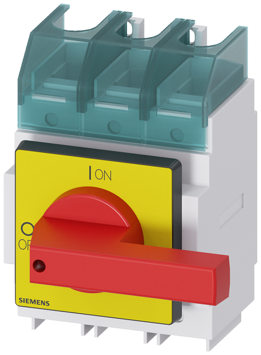 SENTRON, 3LD switch disconnector, EMERGENCY OFF switch, 3-pole, Iu250 A