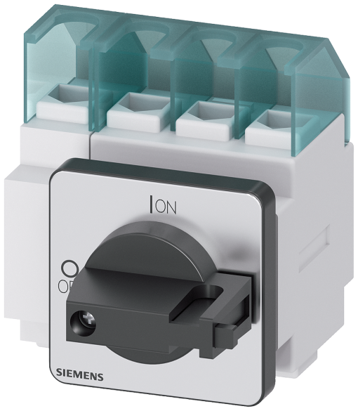 SENTRON, 3LD switch disconnector, main control switch, 4-pole, Iu 25 A