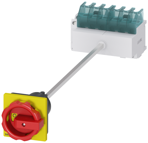 SENTRON, 3LD switch disconnector, EMERGENCY OFF switch, 6-pole, Iu 25 A