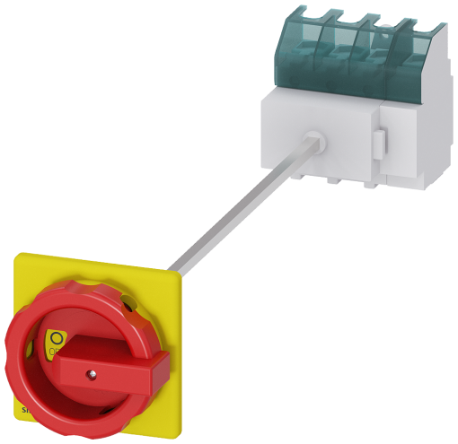 SENTRON, 3LD switch disconnector, EMERGENCY OFF switch, 4-pole, Iu 63 A