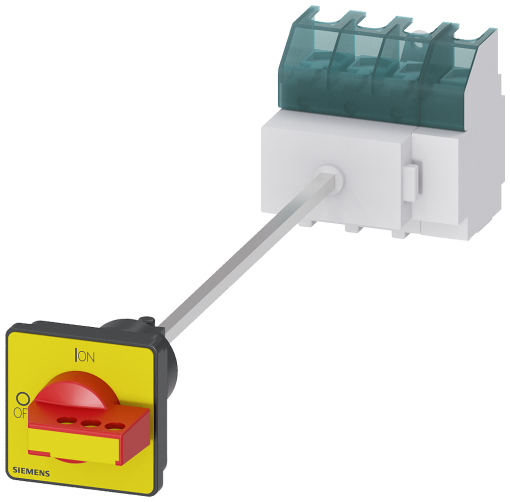 SENTRON, 3LD switch disconnector, EMERGENCY OFF switch, 4-pole, Iu 63 A