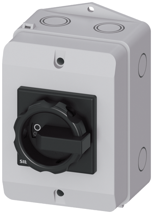 SENTRON, 3LD switch disconnector, main control switch, 4-pole, 32 A