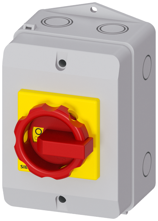 SENTRON, 3LD switch disconnector, EMERGENCY OFF switch, 3-pole, Iu 32 A