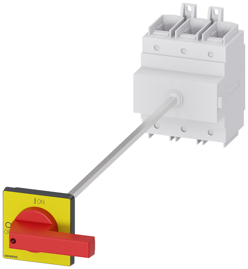 SENTRON, 3LD switch disconnector, EMERGENCY OFF switch, 3-pole, Iu250 A