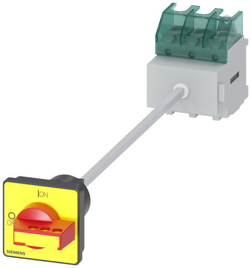SENTRON, 3LD switch disconnector, EMERGENCY OFF switch, 3-pole, Iu 63 A