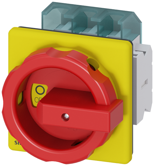 SENTRON, 3LD switch disconnector, EMERGENCY OFF switch, 3-pole, Iu 63 A