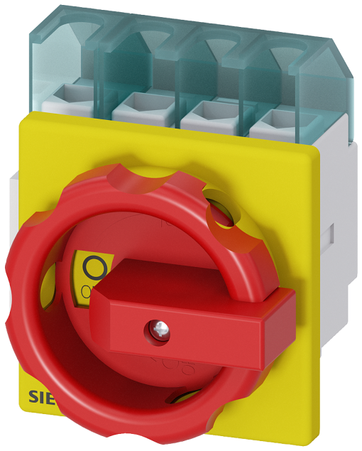 SENTRON, 3LD switch disconnector, EMERGENCY OFF switch, 4-pole, Iu 32 A