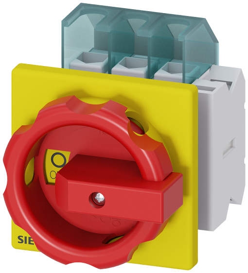 SENTRON, 3LD switch disconnector, EMERGENCY OFF switch, 3-pole, Iu 32 A