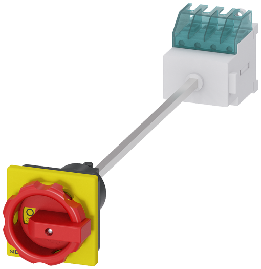 SENTRON, 3LD switch disconnector, EMERGENCY OFF switch, 3-pole, Iu 16 A