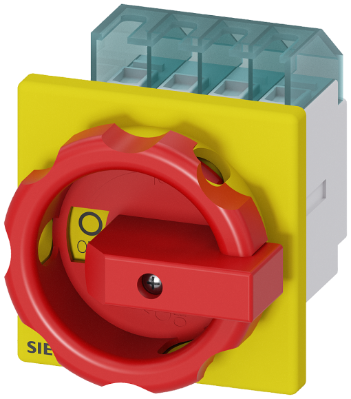 SENTRON, 3LD switch disconnector, EMERGENCY OFF switch, 4-pole, Iu 16 A