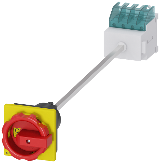 SENTRON, 3LD switch disconnector, EMERGENCY OFF switch, 4-pole, Iu 16 A