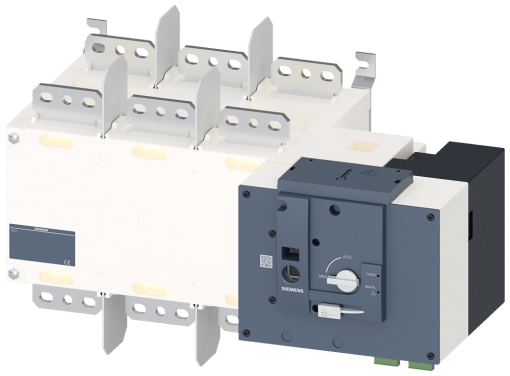 SENTRON, 3KC transfer switching equipment, remotely operated, RTSE, 3-pole, I...