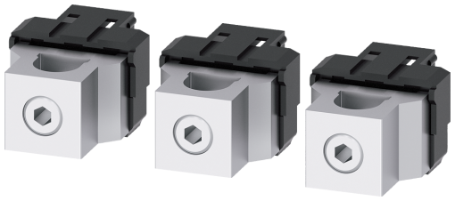 Circular conductor terminal, 3 units, accessory for 3VA2 100160250