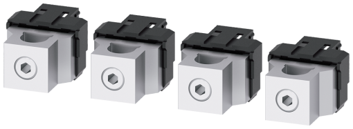 Circular conductor terminal, 4 units, accessory for 3VA2 100160250