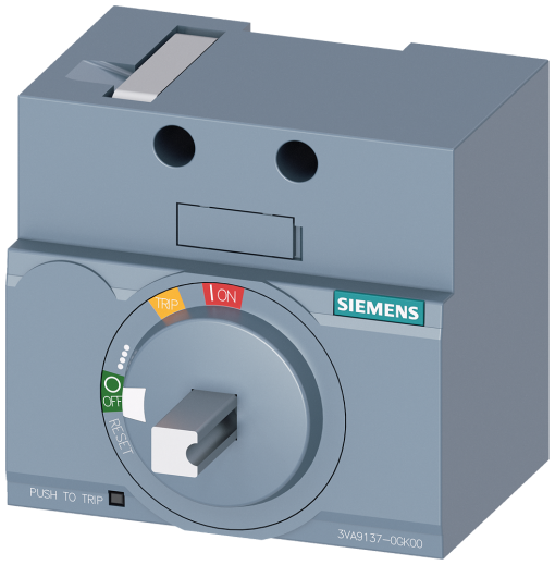 Rotary operator with shaft stub for Retrofit 8UC for 3VA5 125