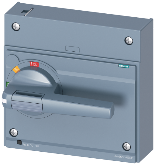 Front mounted rotary operator standard, IEC IP3040, accessory for 3VA1525 ...