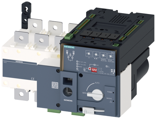 SENTRON, ATE, 3KC transfer switching equipment, automatic, ATSE, 3-pole, Iu ...