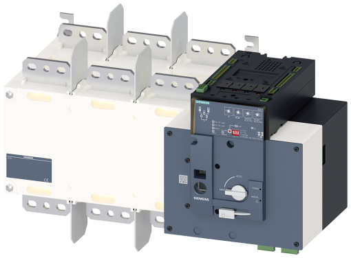 SENTRON, ATE, 3KC transfer switching equipment, automatic, ATSE, 3-pole, Iu ...