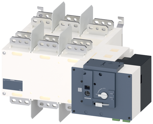 SENTRON, 3KC transfer switching equipment, remotely operated, RTSE, 3-pole, I...