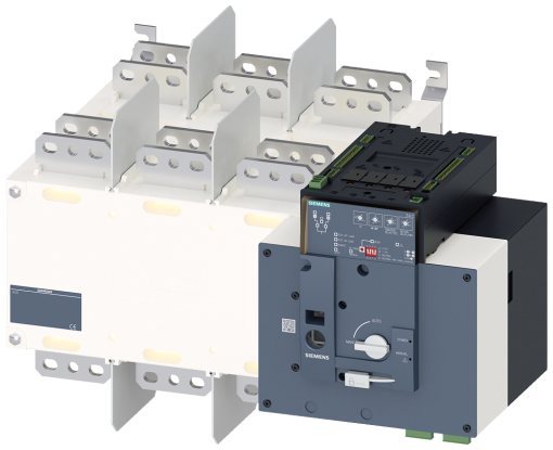 SENTRON, ATE, 3KC transfer switching equipment, automatic, ATSE, 3-pole, Iu ...