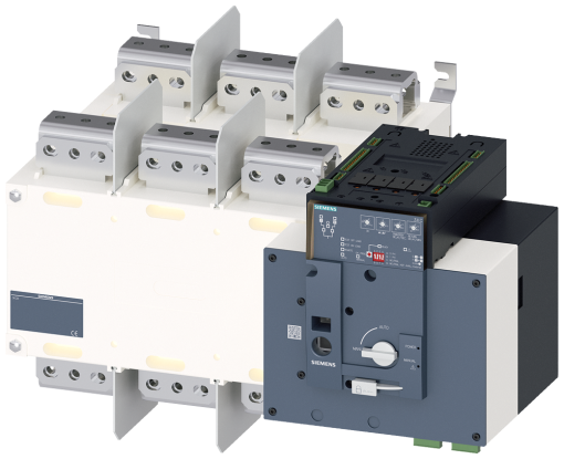 SENTRON, ATE, 3KC transfer switching equipment, automatic, ATSE, 3-pole, Iu ...