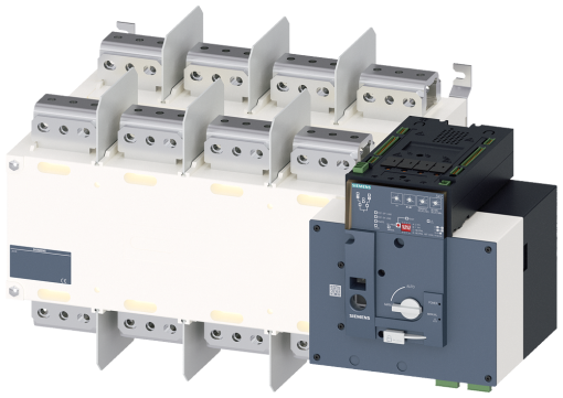 SENTRON, ATE, 3KC transfer switching equipment, automatic, ATSE, 4-pole, Iu ...