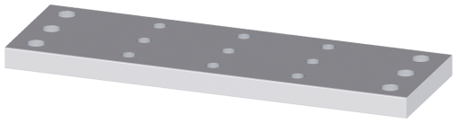 Accessory for 3KC4, 3KC8 bridging bar for load-side connection, part E