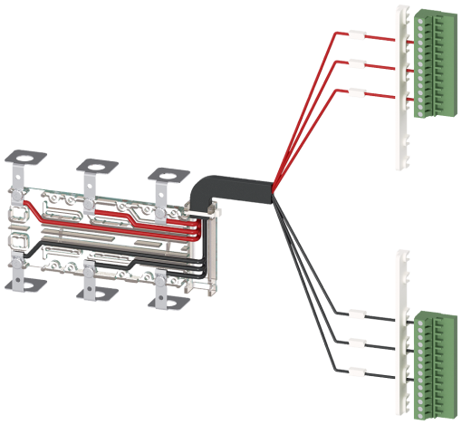Accessory for 3KC8 control wire taps, kit