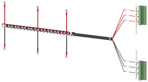 Accessory for 3KC8 control wire taps, kit