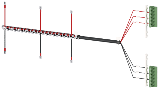 Accessory for 3KC8 control wire taps, kit