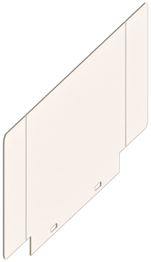 Accessory for 3KC4, 3KC8 terminal plate, upper and lower, 3-pole