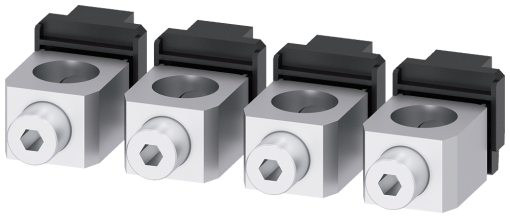 Circular conductor terminal, 4 units, for 3VA56 400600