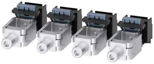 Box terminal, 4 units, accessories for 3VA6 150250