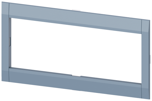 cover frame for door cutout 183.6 x 70.7mm WxH accessory for circuit brea...