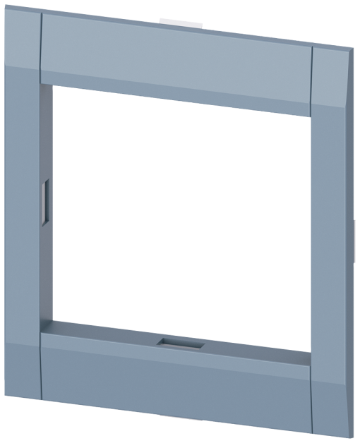 cover frame for door cutout 76.2 x 70.7 mm WxH accessory for circuit break...