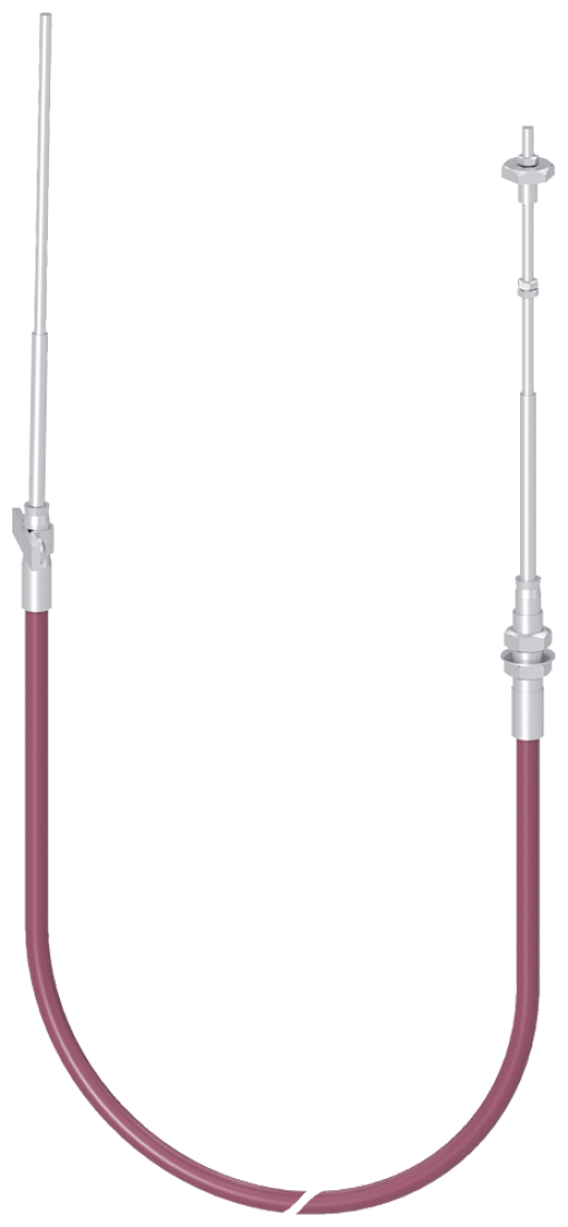 Operator kit with Bowden cable Max-Flex operator Bowden cable single length 2...
