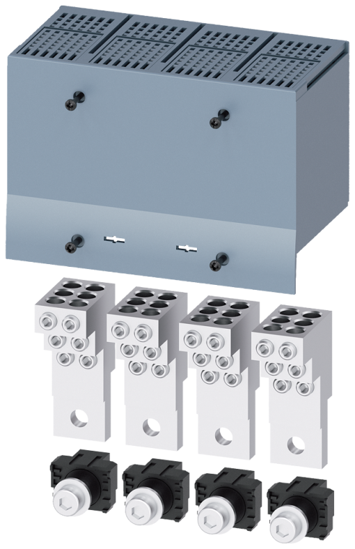 Circular conductor terminal, 6 units, 4 units, accessories for 3VA6 150250