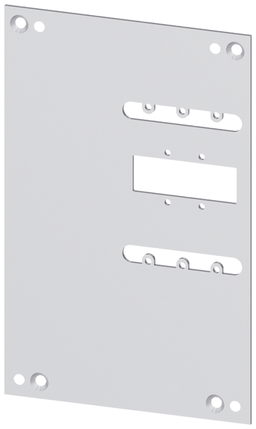 rear interlock mounting plate accessory for 3VA51