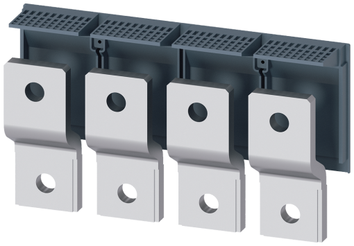 Front bus connector extended, 4 units, for 3VA56 400600