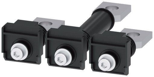 Rear connection stud flat, 3 units, for 3VA56 400600