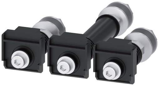 Rear connection stud round, 3 units, for 3VA56 400600