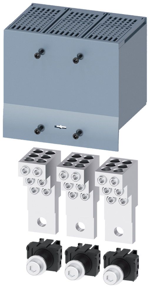 Circular conductor terminal, 6 wires, 3 units, accessories for 3VA5 250