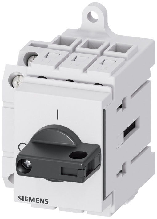 Switch disconnector 3LD3, Iu 32 A main control switch 3-pole