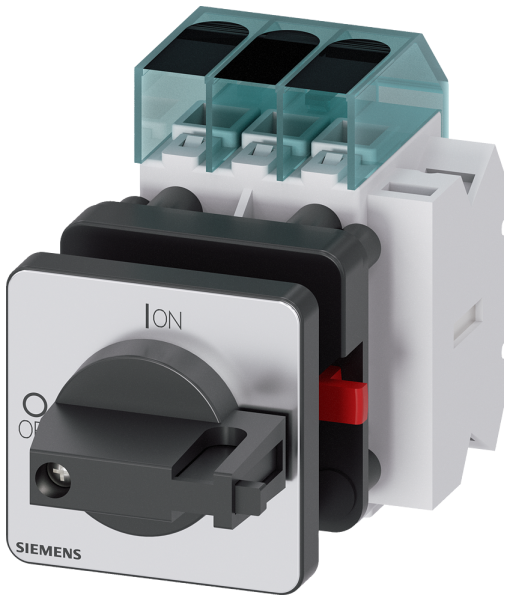 Switch disconnector 3LD3, Iu 32 A main control switch 3-pole