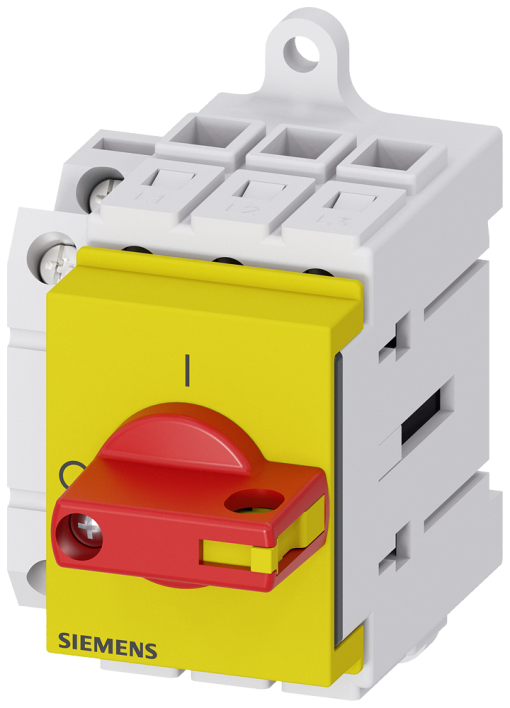Switch disconnector 3LD3, Iu 32 A main control switch 3-pole