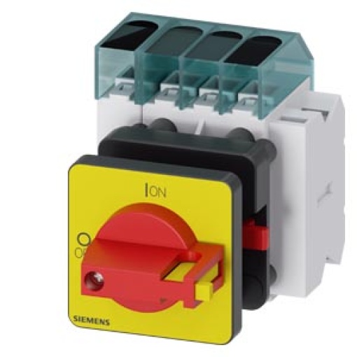 Switch disconnector 3LD3, Iu 32 A main control switch 3-pole  N