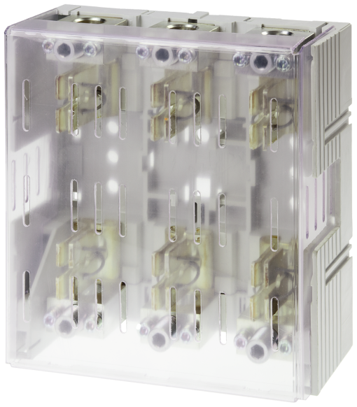 SENTRON, fuse holder, class J, 3-pole, In 400 A, Un AC 600 V