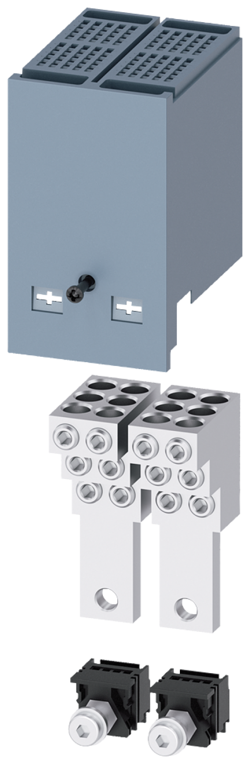 Circular conductor terminal, 6 cables, 2 units, accessory for 3VA5 125