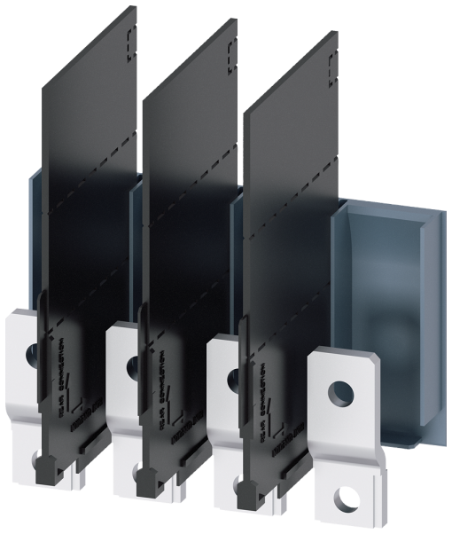 Front bus connectors extended, 4 units, accessories for 3VA5 125